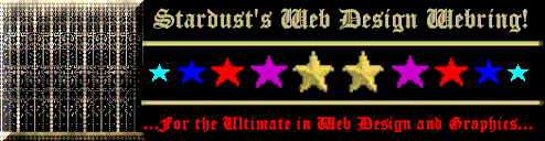 Enter Stardust's Web Design Webring!